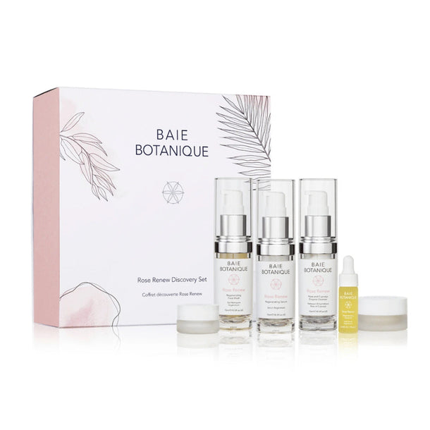 Rose Renew Discovery Set Baie Botanique USA | Organic and Vegan Skincare