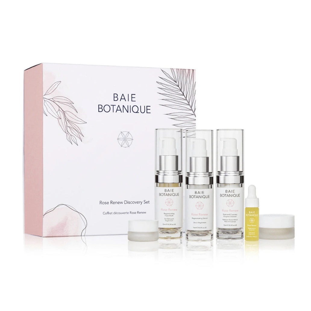 Rose Renew Discovery Set Baie Botanique USA | Organic and Vegan Skincare 