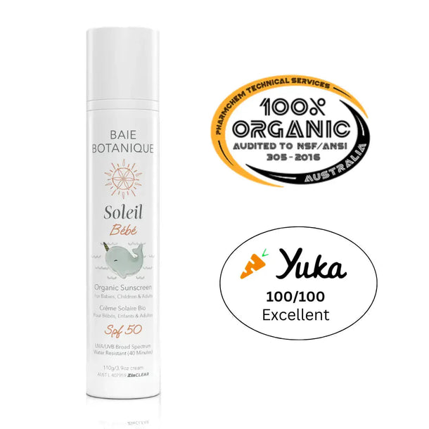 Family Sun Essentials Bundle Sunscreen Baie Botanique USA | Organic and Vegan Skincare 