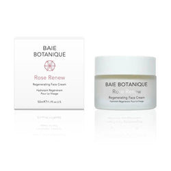 Rose Renew Face Cream 1.7 fl.oz Moisturiser Baie Botanique USA | Organic and Vegan Skincare 