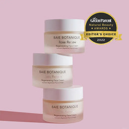 Rose Renew Face Cream 1.7 fl.oz Moisturiser Baie Botanique USA | Organic and Vegan Skincare 