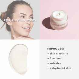 Rose Renew Face Cream 1.7 fl.oz Moisturiser Baie Botanique USA | Organic and Vegan Skincare 