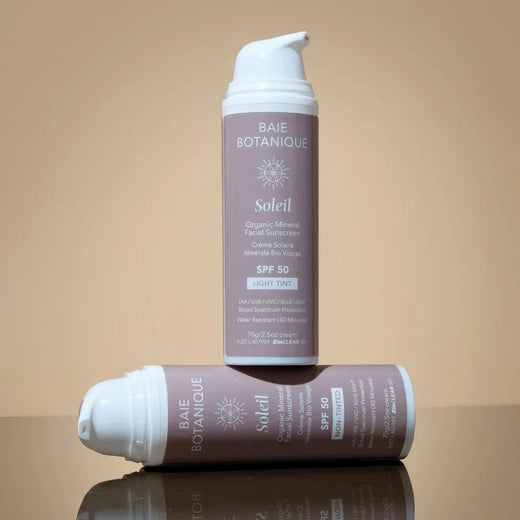 Baie Botanique Soleil Facial Sunscreen Sunscreen Baie Botanique USA | Organic and Vegan Skincare 