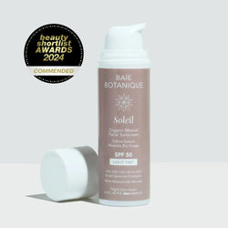 Baie Botanique Soleil Facial Sunscreen Sunscreen Baie Botanique USA | Organic and Vegan Skincare 