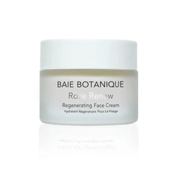 Rose Renew Face Cream 1.7 fl.oz Moisturiser Baie Botanique USA | Organic and Vegan Skincare 