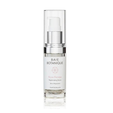 Rose Renew Anti Aging Serum Serum Baie Botanique USA | Organic and Vegan Skincare 0.5 fl.oz 