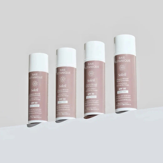 Baie Botanique Soleil Facial Sunscreen Sunscreen Baie Botanique USA | Organic and Vegan Skincare 