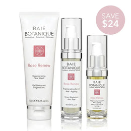 Cleanse, Hydrate + Glow Bundle Baie Botanique USA | Organic and Vegan Skincare 
