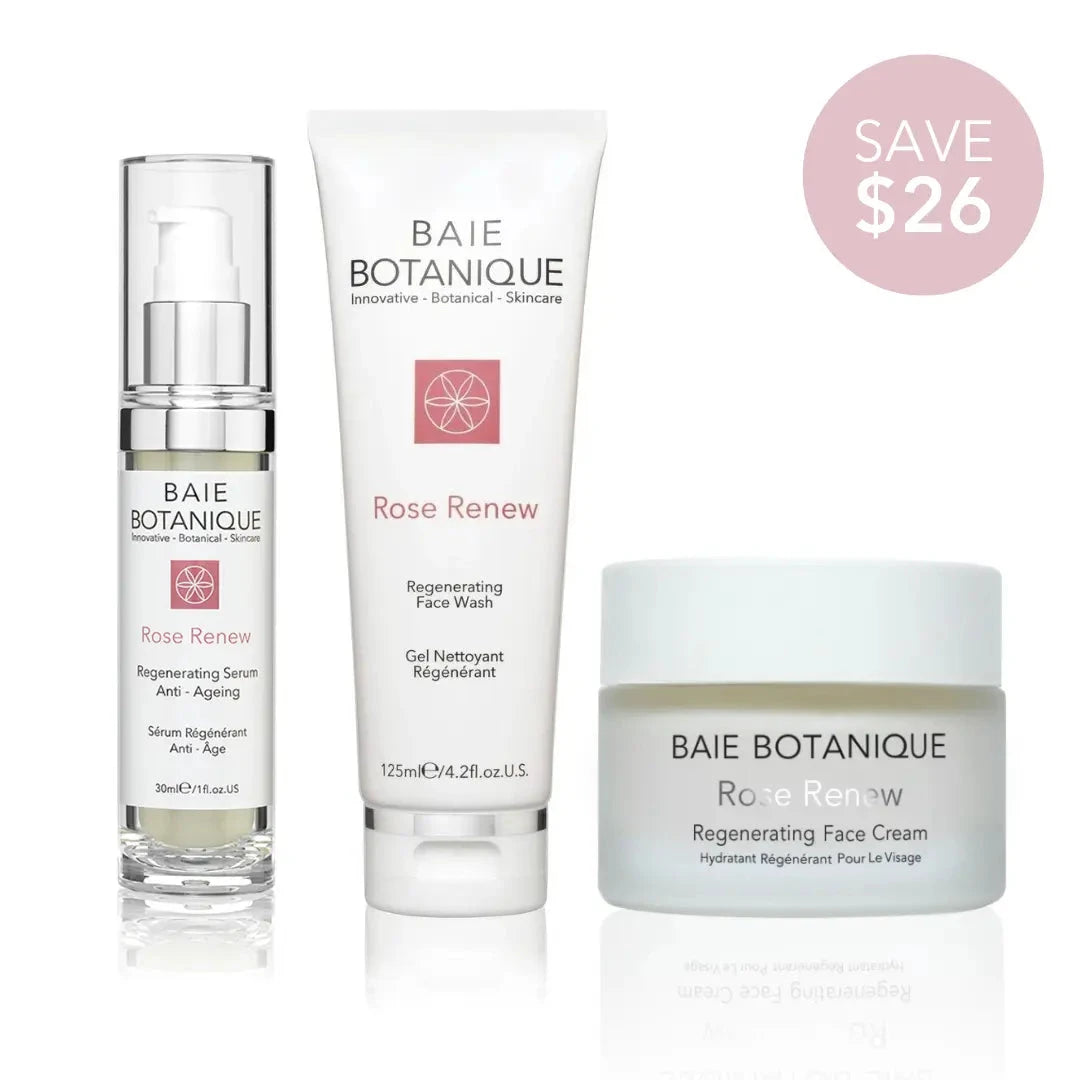 Cleanse, Tone + Hydrate, Moisturize Bundle Bundle Baie Botanique USA | Organic and Vegan Skincare 