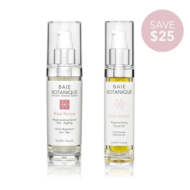 Hydrate + Glow Duo Bundle Baie Botanique USA | Organic and Vegan Skincare 