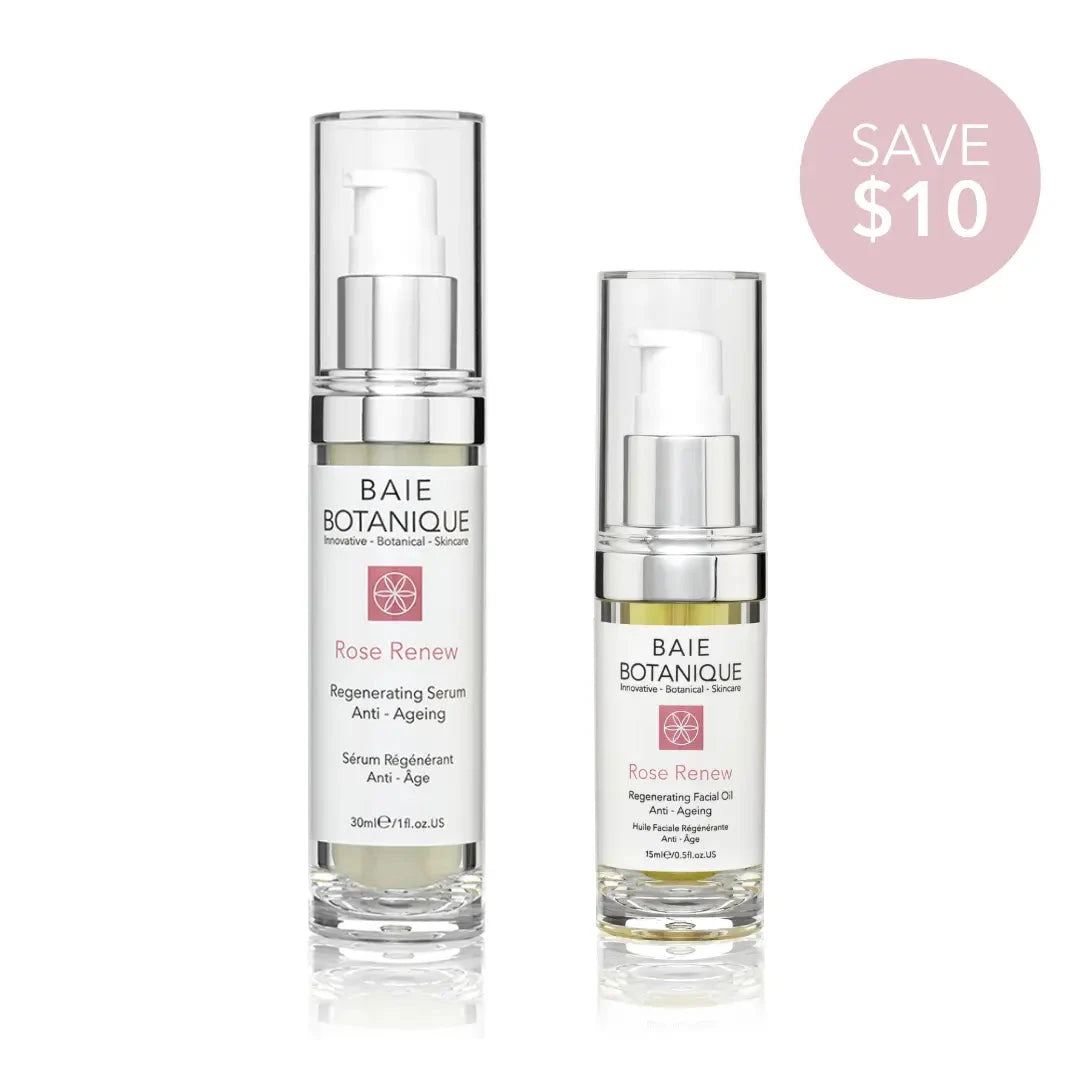 Hydrate + Glow Duo Bundle Baie Botanique USA | Organic and Vegan Skincare 