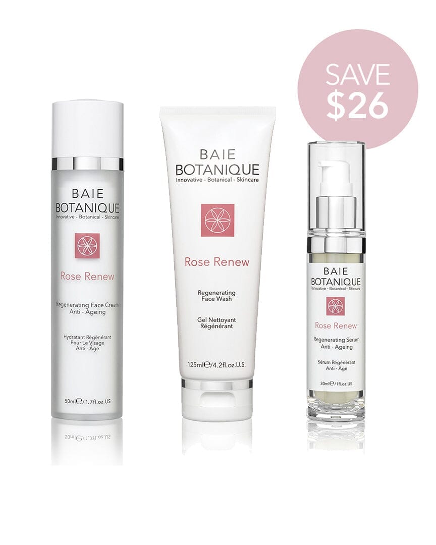 Cleanse, Tone + Hydrate, Moisturize Bundle Bundle Baie Botanique USA | Organic and Vegan Skincare 