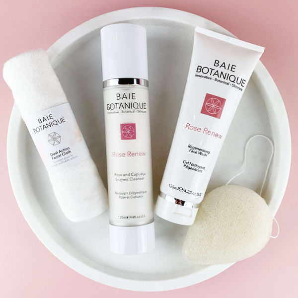 The Ultimate Cleansing Ritual GIFT BUNDLE Baie Botanique USA | Organic and Vegan Skincare 