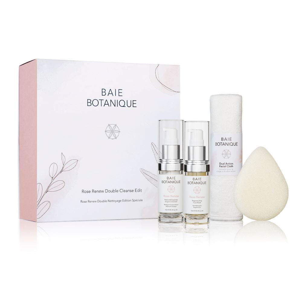 baie botanique rose renew double cleanse edit