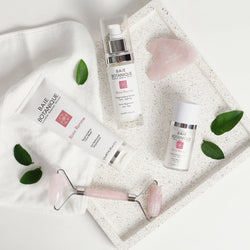 rose quartz gua sha with case