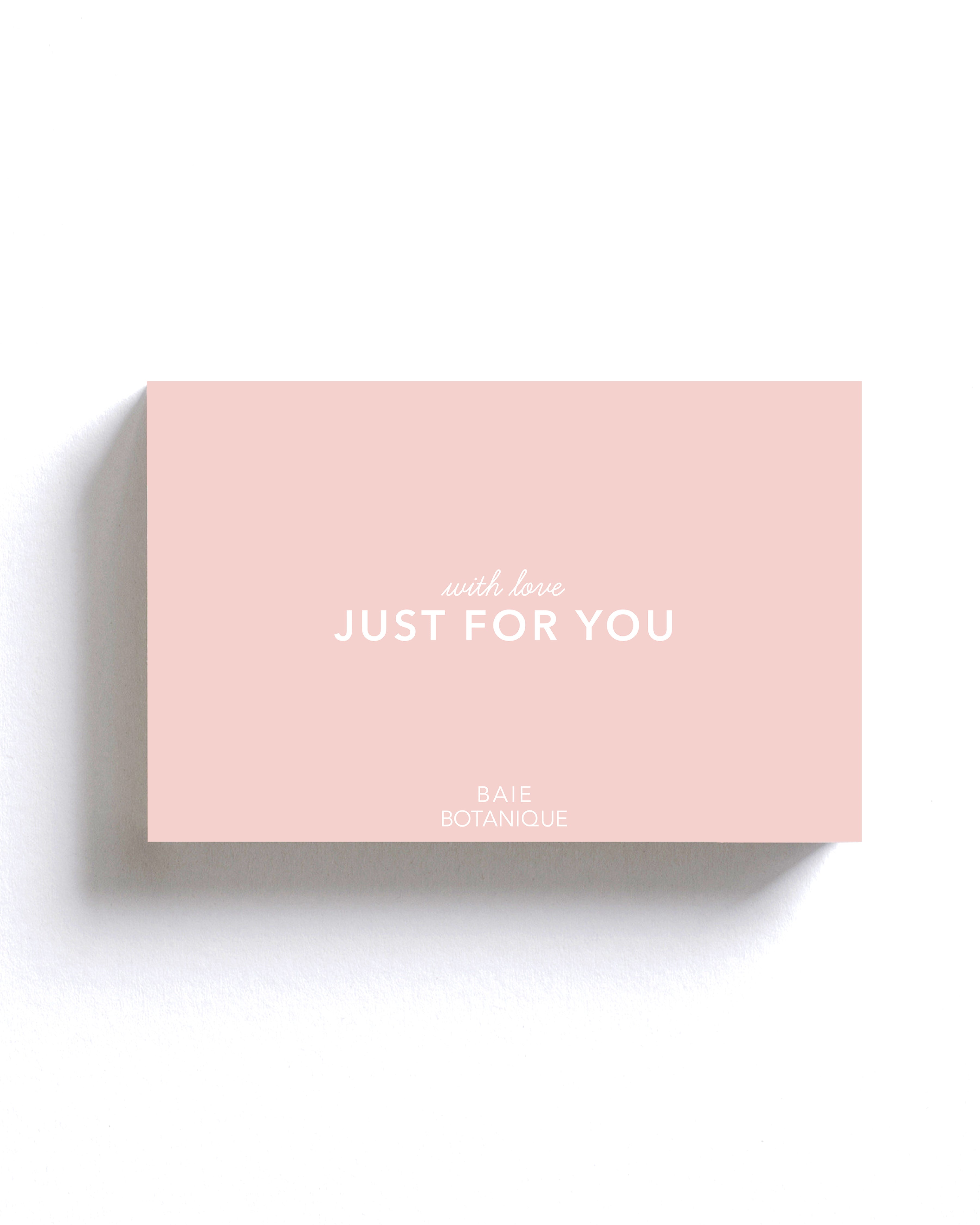 Gift Card Gift Card Baie Botanique USA | Organic and Vegan Skincare 