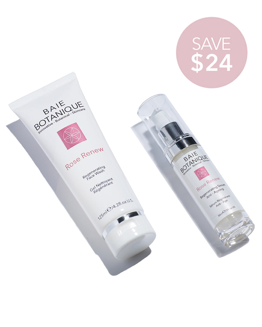 Cleanse + Hydrate Bundle Bundle Baie Botanique USA | Organic and Vegan Skincare 